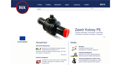 Desktop Screenshot of foxfittings.com